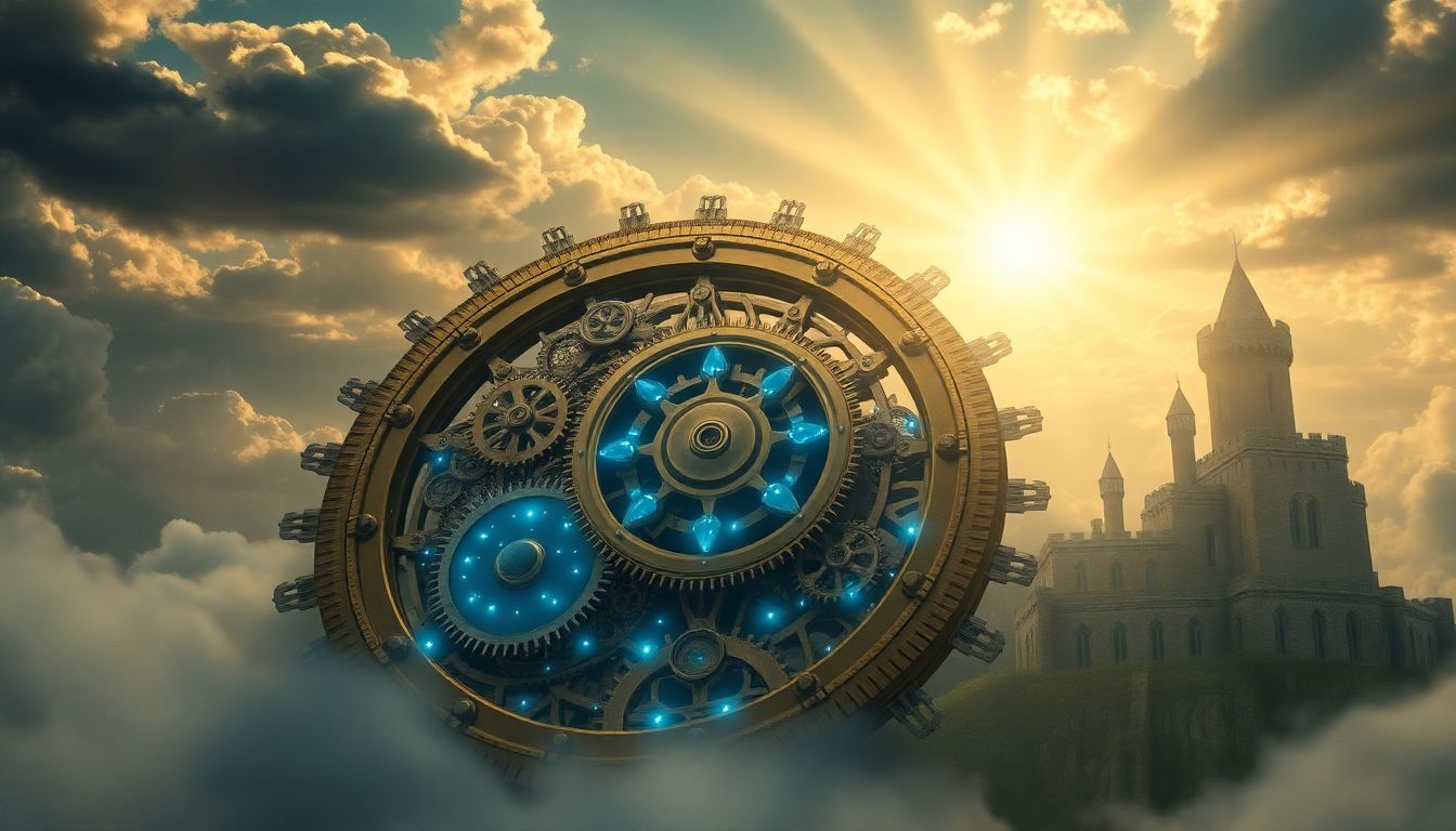 [딥시크 쇼크]와 AI 비용 효율성 혁명이 가져온 2025년 글로벌 AI 패권 전쟁의 서막과 테크 산업의 패러다임 전환을 상징하는 웅장한 서사적 풍경