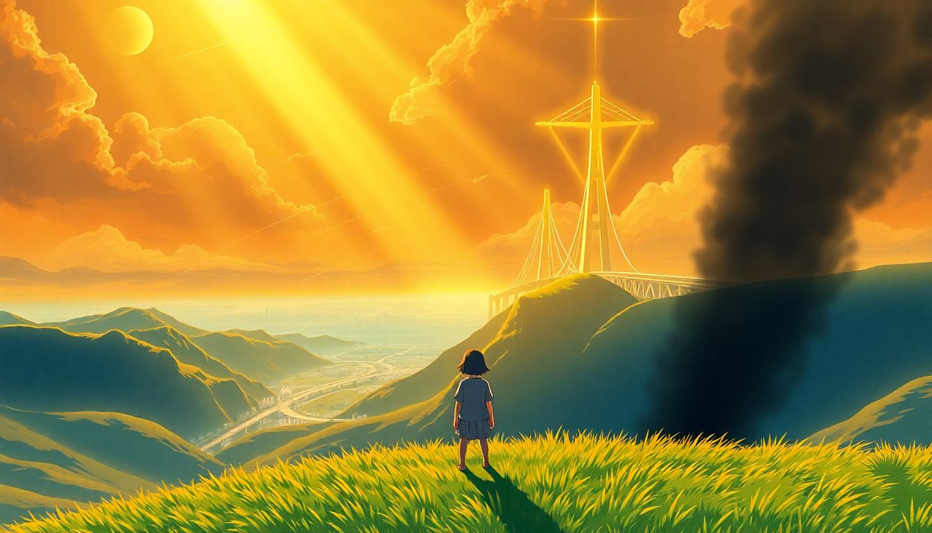 실물 자산 토큰화(RWA) 시장의 폭발적 성장과 월스트리트의 금융 혁명을 상징하는 황금빛 미래 전망 삽화