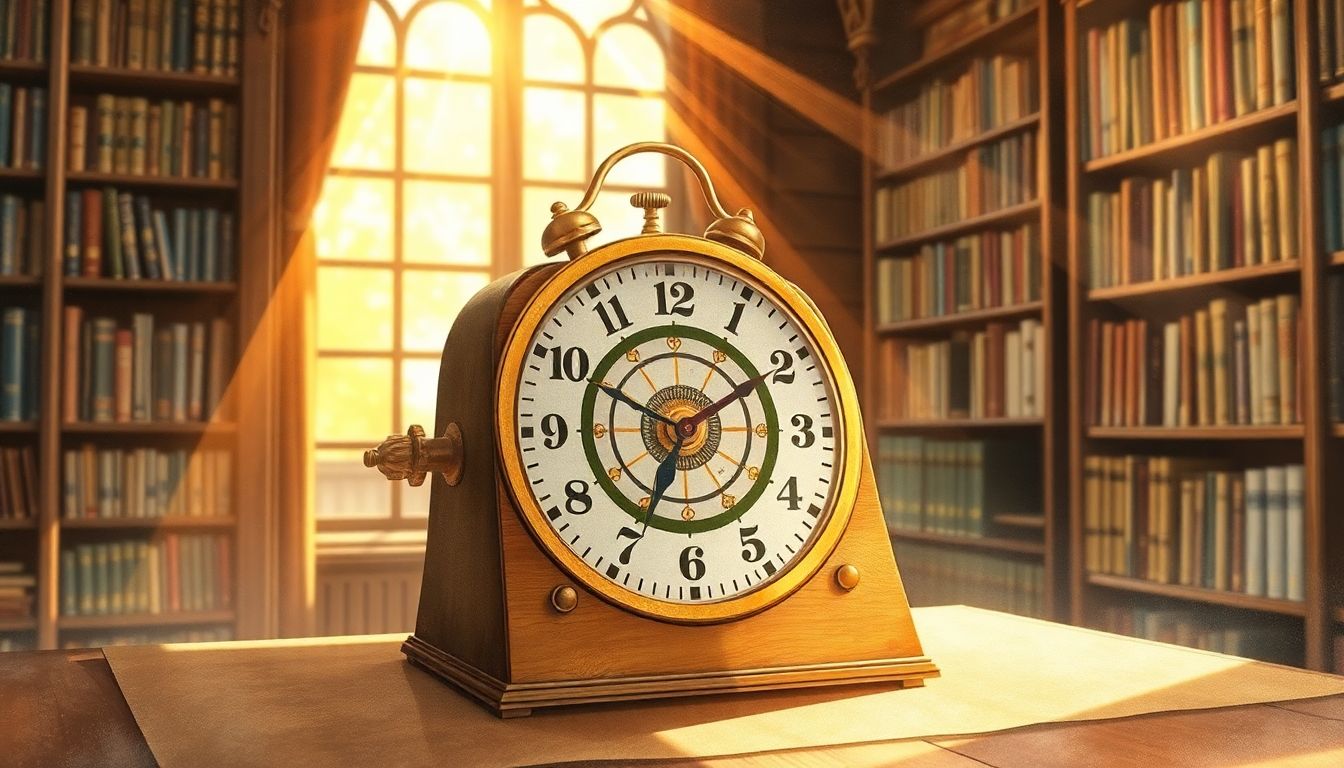 갤럭시 S26 출시일 : 1월 출시 공식이 깨지고 3월로 늦춰진 일정을 상징하는 고풍스러운 태엽 달력 일러스트