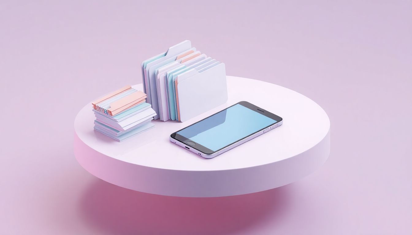 [단기자금운용 실전 매뉴얼] 안전한 자산 배분을 위한 금융 계좌 설정 및 자금 운용 단계 - 서류철과 모바일 기기 배치