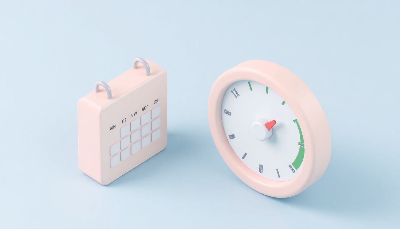 [2026년소상공인새출발기금 연장] 소상공인 신용회복을 위한 지원 기간 연장 및 신용점수 관리 - 캘린더와 신용 점수 계기판이 배치된 모습