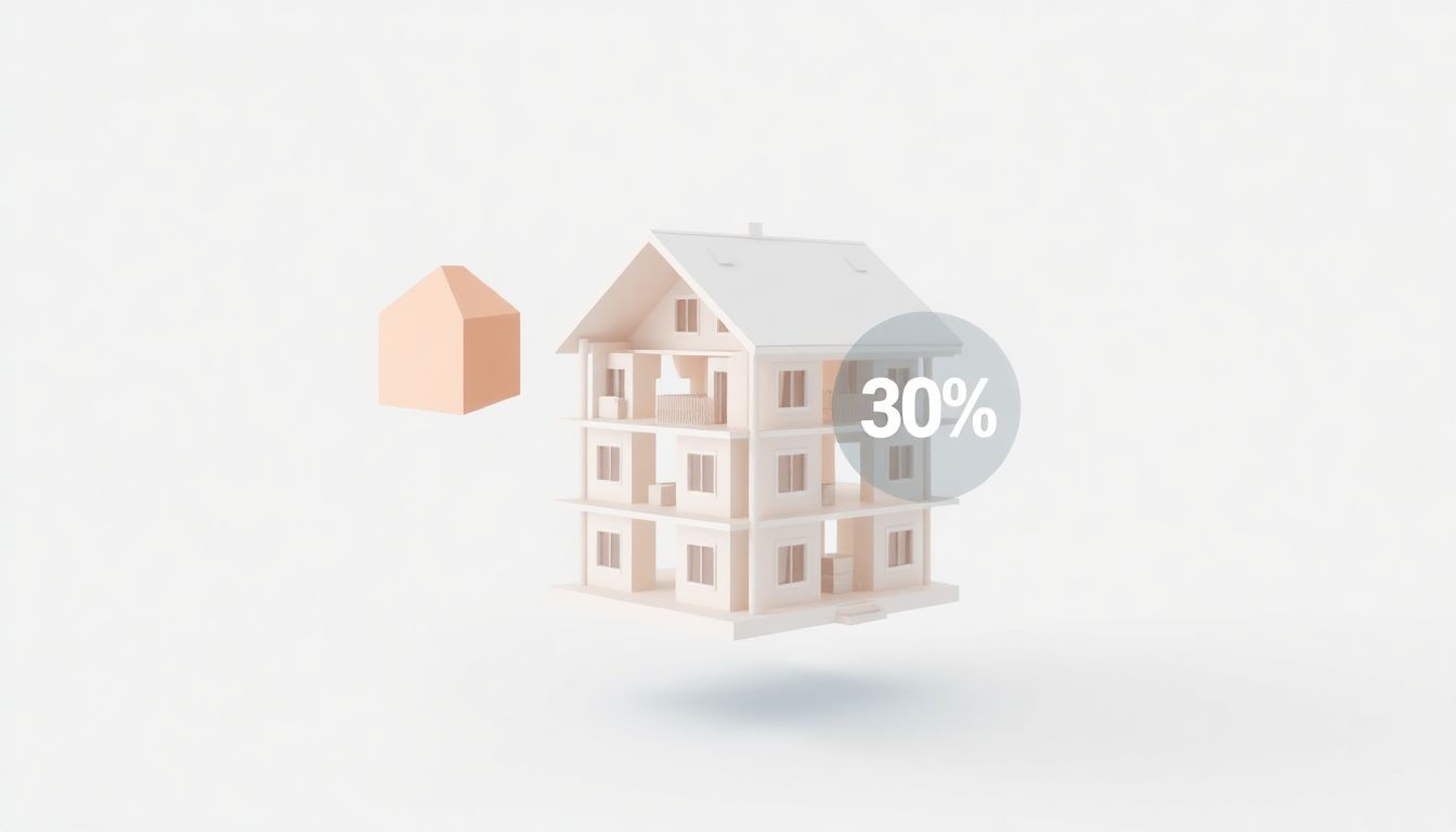 [부동산 양도세 계산] 저가 양수도 시 발생하는 12% 취득세 할증 및 5% 대 30%의 세무적 판단 기준 - 분해된 건축물과 기하학적 도형