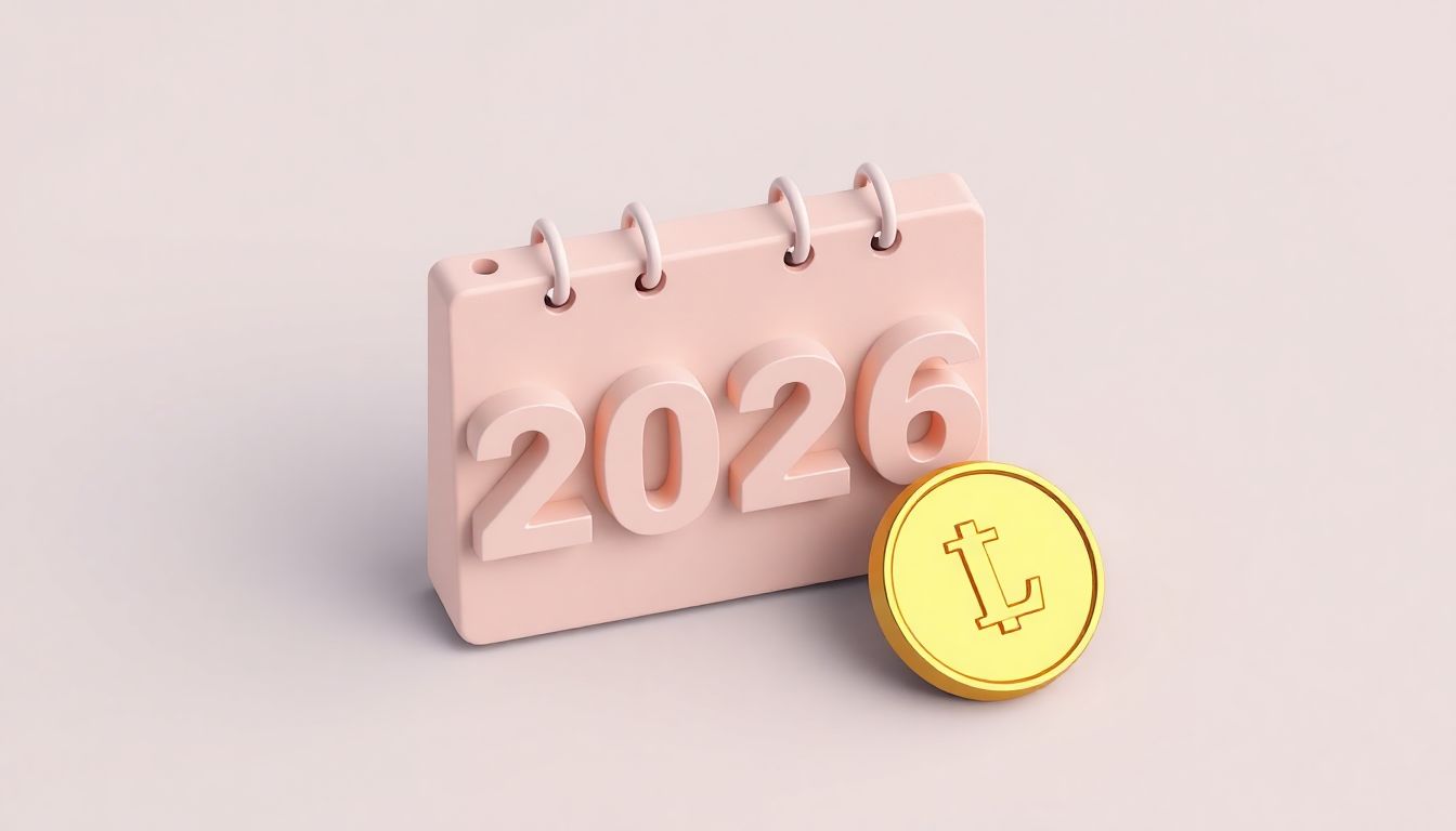 [2026년 1966년생 국민연금] 수령 시기 결정을 위한 2026년 도래 시점 및 개인별 연령 진단 - 달력과 동전이 배치된 상황