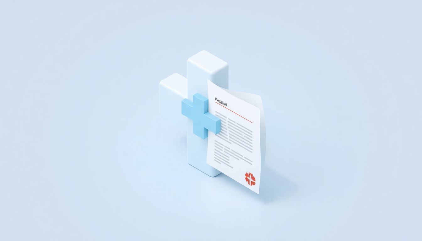 [2026 질병퇴사 실업급여] 질병으로 인한 퇴사가 실업급여 수급 자격으로 인정되는 핵심 기준 - 의료 상징물과 퇴직 서류