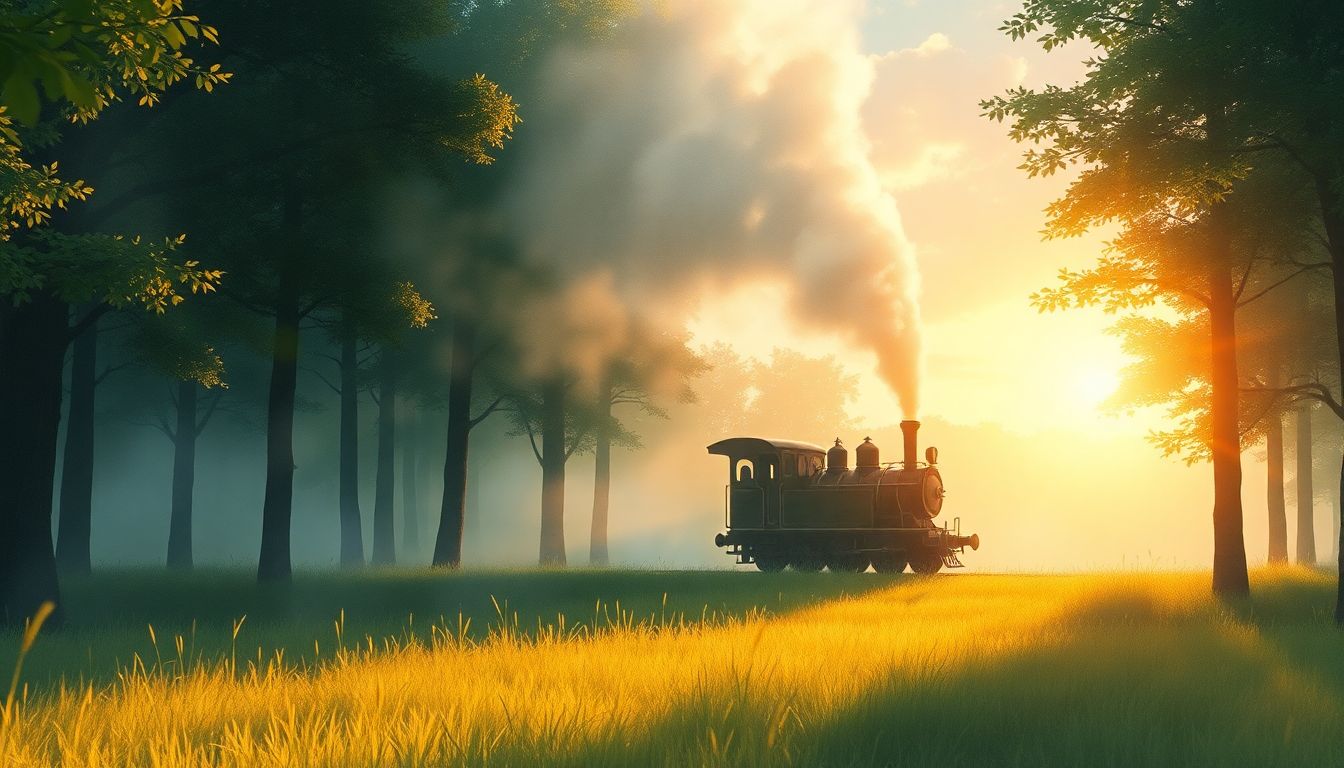 전고체 배터리 패권 경쟁 : 2026년 양산 시계가 빨라지며 실험실을 벗어나 현실로 다가오는 차세대 배터리 기차 일러스트