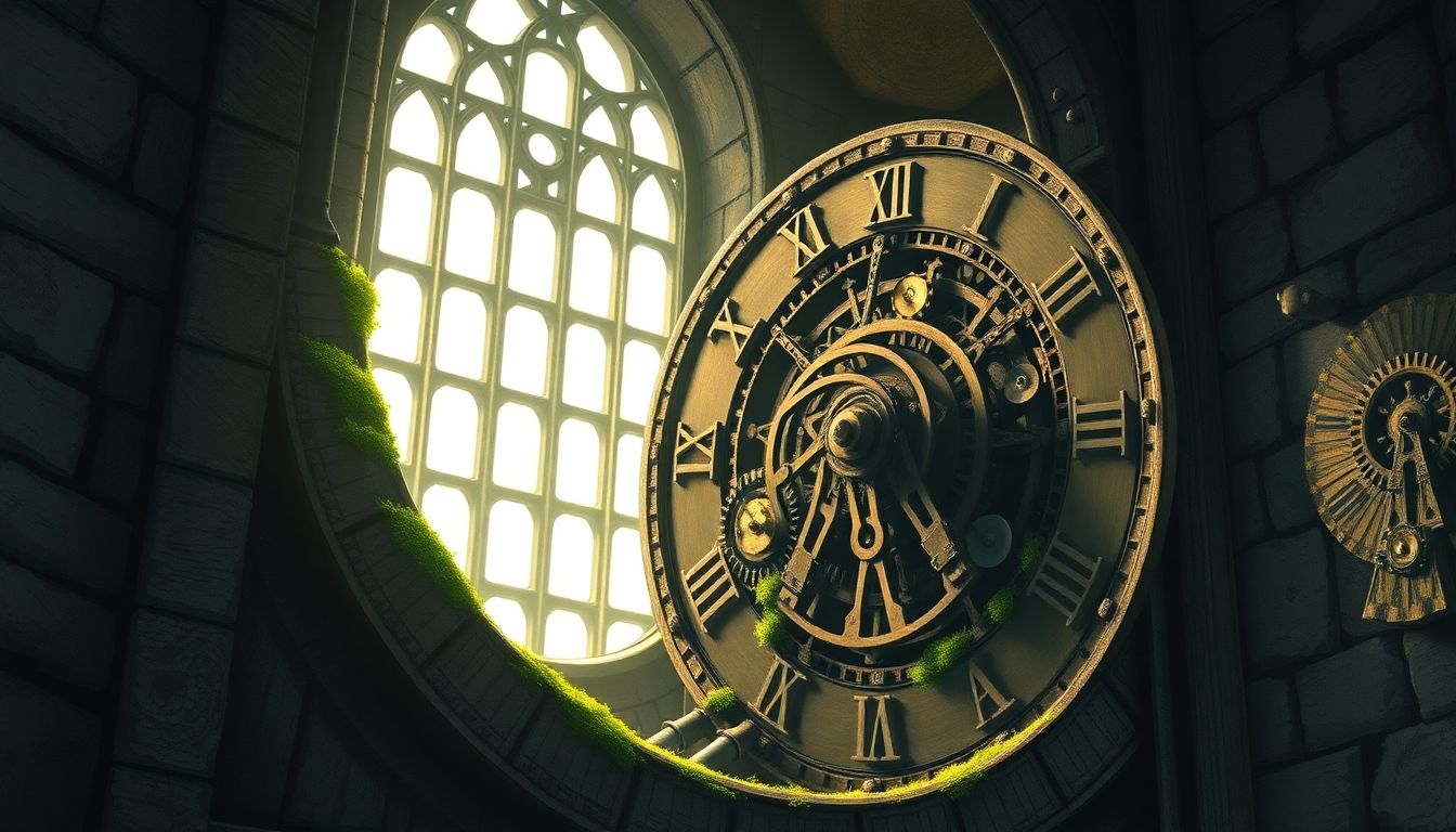 주담대 금리 최적화 : 은행의 방어 기제와 복잡한 DSR 규제 시스템을 상징하는 고풍스러운 톱니바퀴 장치