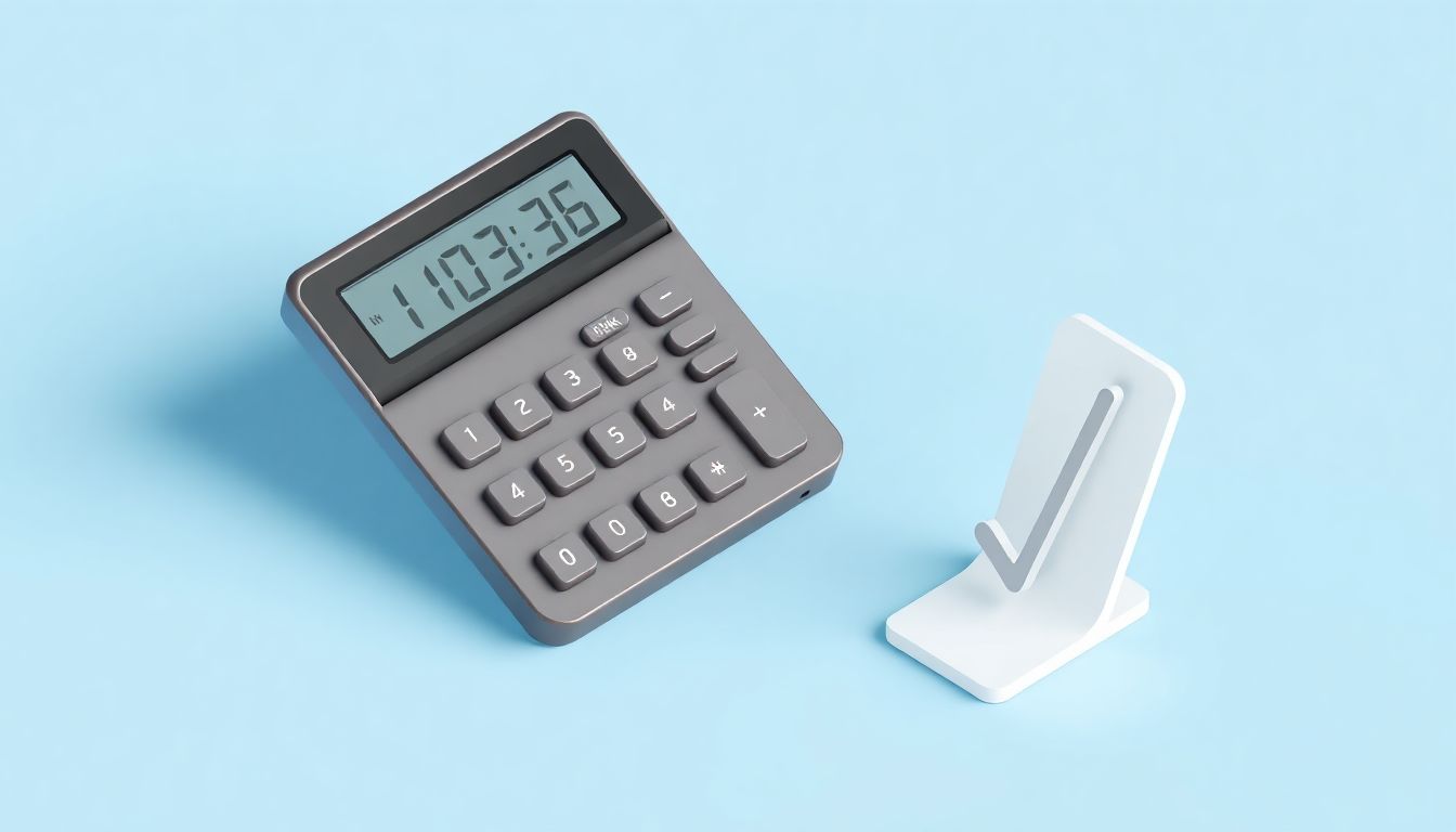 [2026 신생아 특례대출 대환 조건] 부부합산 연소득 2억 원 이하 가구의 대출 대상 자격 확인 기준 - 체크리스트와 계산기가 놓인 모습