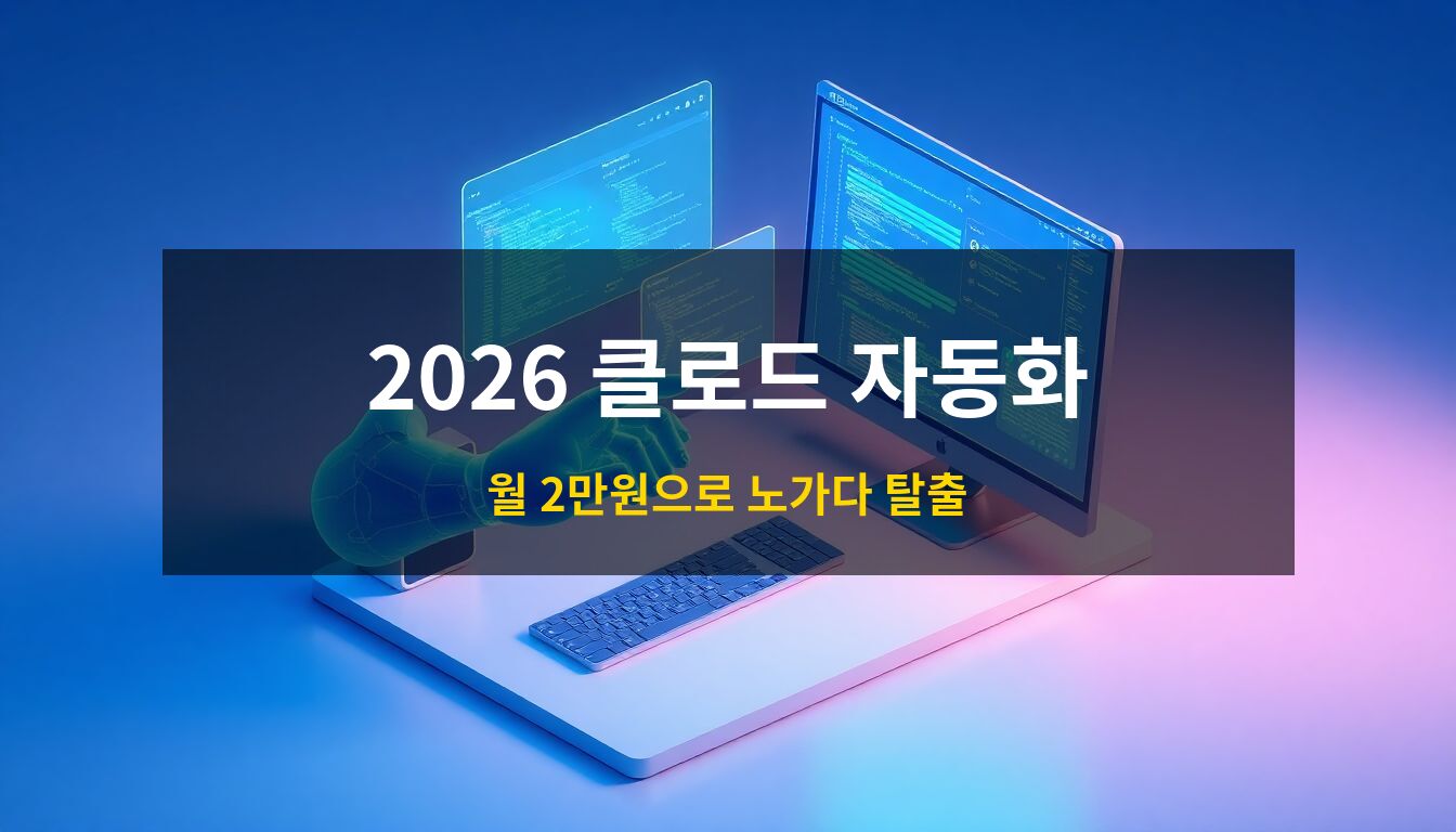 2026 클로드 업무자동화: 투명하고 푸른 빛을 내는 디지털 AI 손이 복잡한 데이터 화면과 코드를 정교하게 조작하며 업무 효율성을 극대화하는 모습을 형상화한 3D 아이소메트릭 일러스트레이션