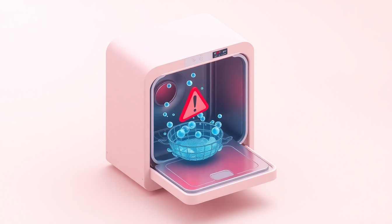 [엘지식기세척기히터고장수리] 식기세척기 내부 온수 미작동 및 경고음 발생 상황