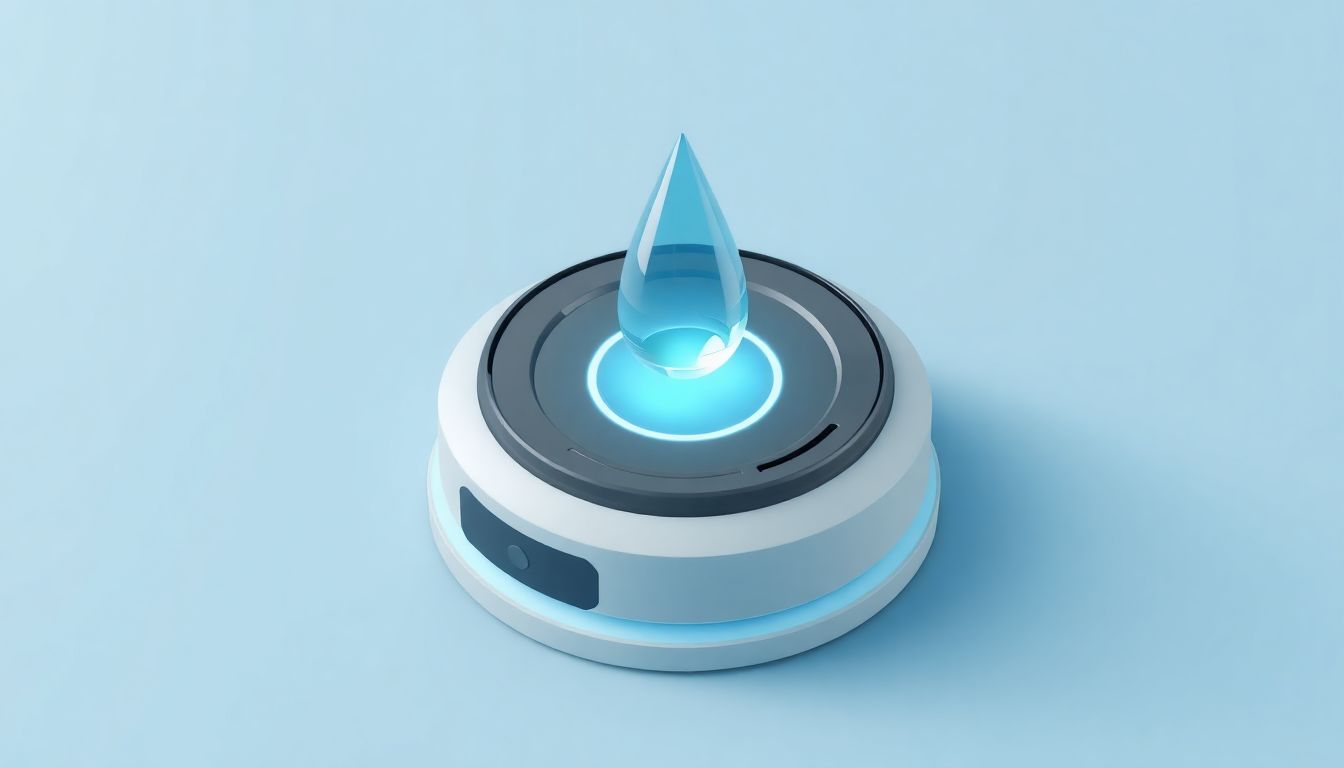 [로봇청소기직배수물통형] 걸레 악취 문제를 해결하는 자동 급배수 시스템의 쾌적한 위생 관리 원리