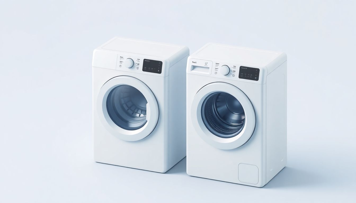 [통돌이 드럼 세탁기 차이] 이사 및 혼수 가전 선택을 위한 드럼 세탁기와 통돌이 세탁기의 디자인 비교