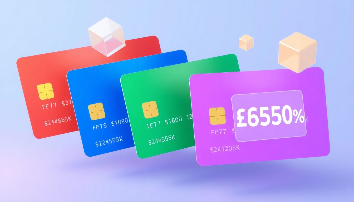 [2026해외여행카드비교] 트래블로그, 트래블월렛, 토스뱅크 외화 서비스의 주요 스펙 및 수수료 비교 분석 - 세 가지 색상의 카드와 분석 도형