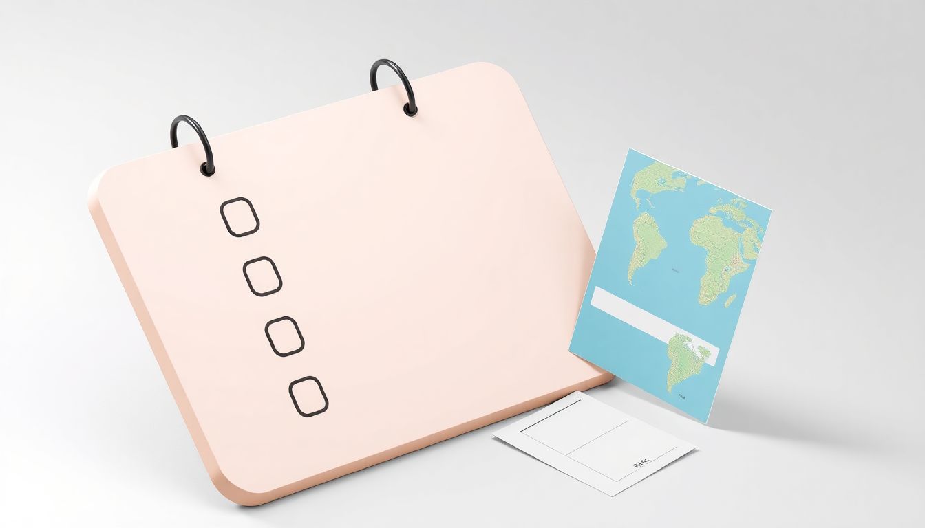 [2026해외여행카드비교] 공항 출국 전 반드시 확인해야 할 카드 활성화 및 결제 한도 최종 체크리스트 - 체크 표시가 된 게시판과 카드