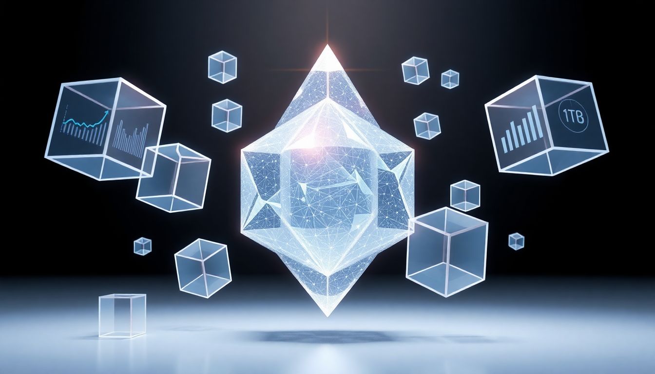 [앤트로픽 밸류에이션] 오픈AI를 넘어서는 하드 데이터 기반의 기업 가치 분석 및 성장 지표 - 분해된 데이터 크리스탈과 차트