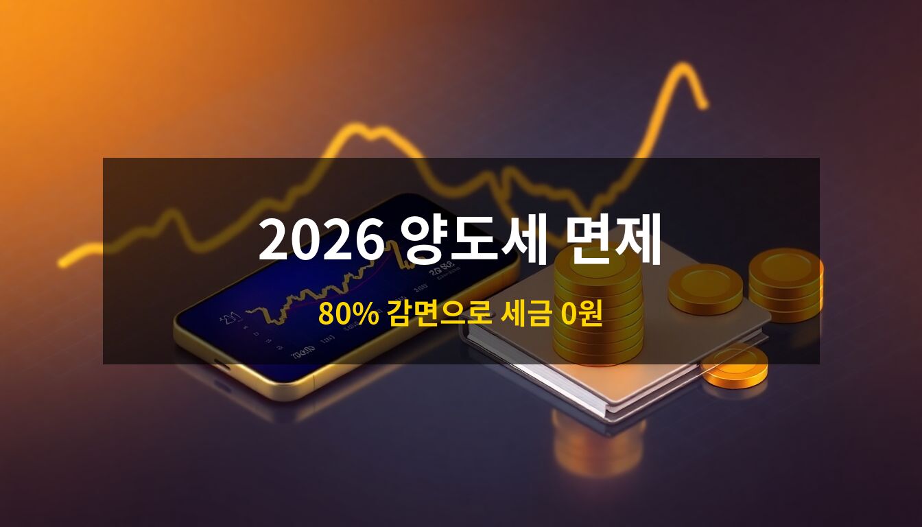 2026서학개미양도세면제: 상승하는 주식 차트가 있는 스마트폰과 황금 동전 더미, 투자 서류가 배치된 3D 아이소메트릭 일러스트로 해외 자산의 국내 회귀와 강력한 세제 혜택을 상징하는 이미지
