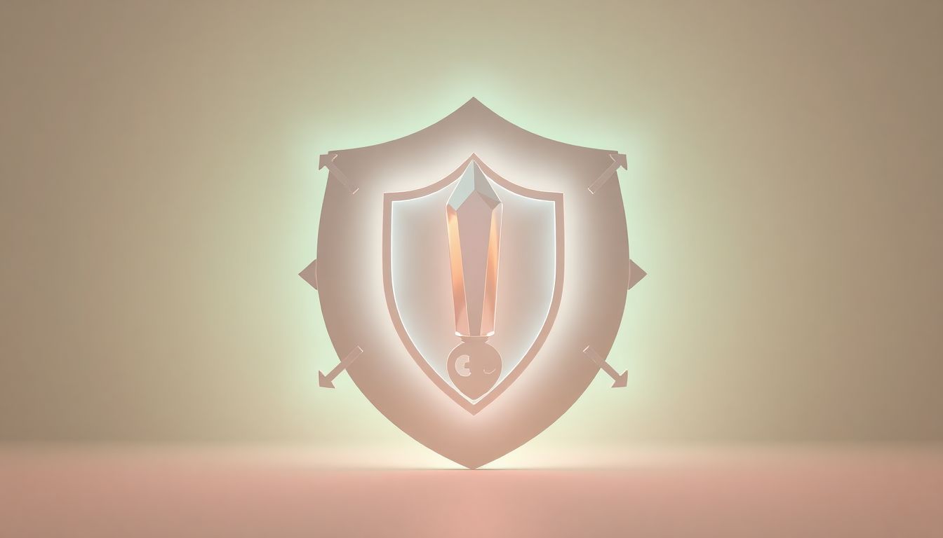 [2026자동차보험료방어] 상황별 맞춤형 보험료 방어 공식과 미래 지향적 절감 전략 - 빛나는 방패와 상승 화살표