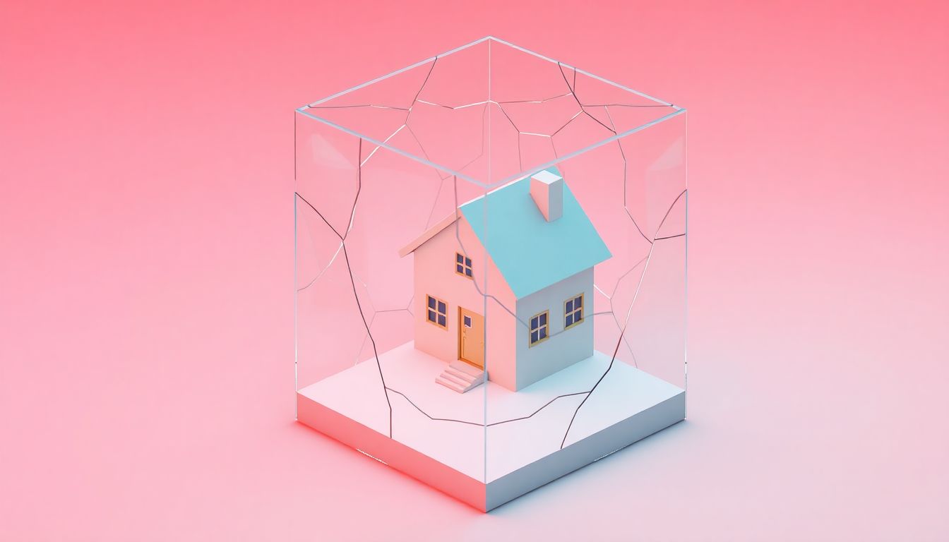 [2026주택담보대출셧다운] 대출 중단으로 인한 주택 계약 파기 위기와 계약금 손실의 위험성 - 유리벽에 갇힌 집