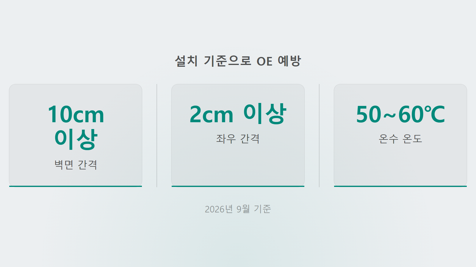 LG 트롬 세탁기 OE 에러 설치 간격 10cm 기준 통계 이미지